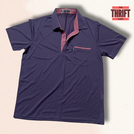 Noir & Blanc Dual Tone Polo | Made in Korea