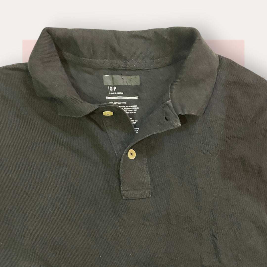Old Navy Solid Deed Polo | Made in USA
