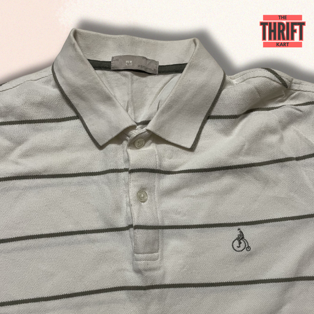 The Thrift Kart Stripped Polo | Made in Korea