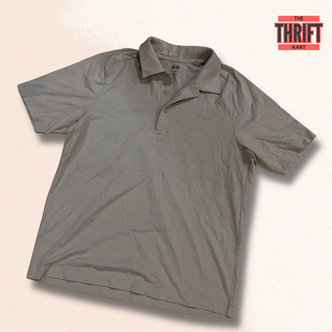 Uniqlo x Theory Solid Polo Tshirt | Made in Vietnam