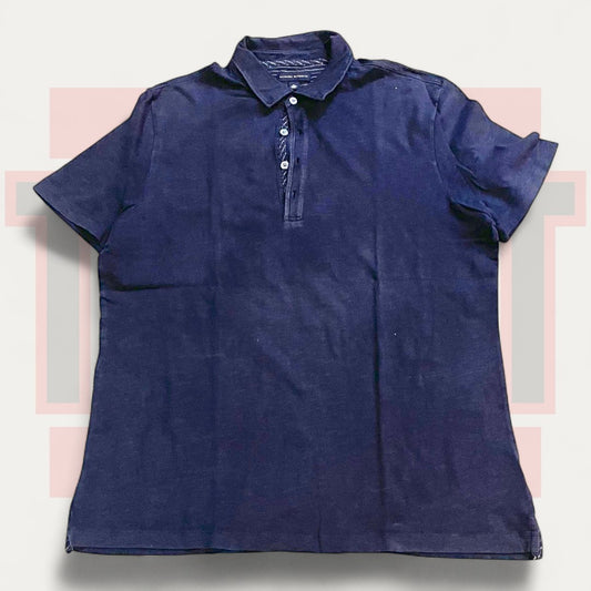 Banana Republic Black Czech Polo | Made in UK