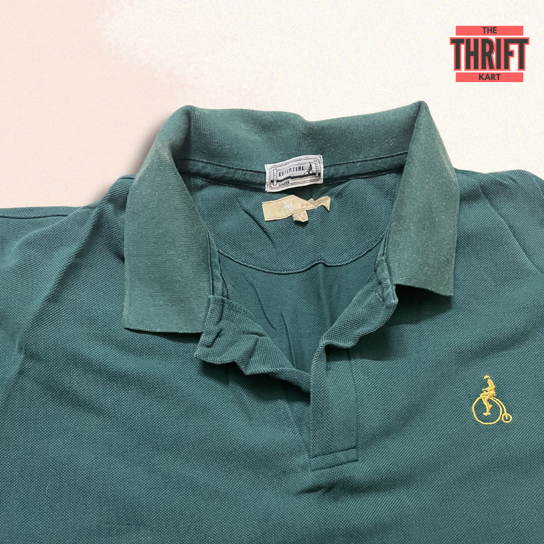 Essential Solid Cotton Polo | Made in Korea