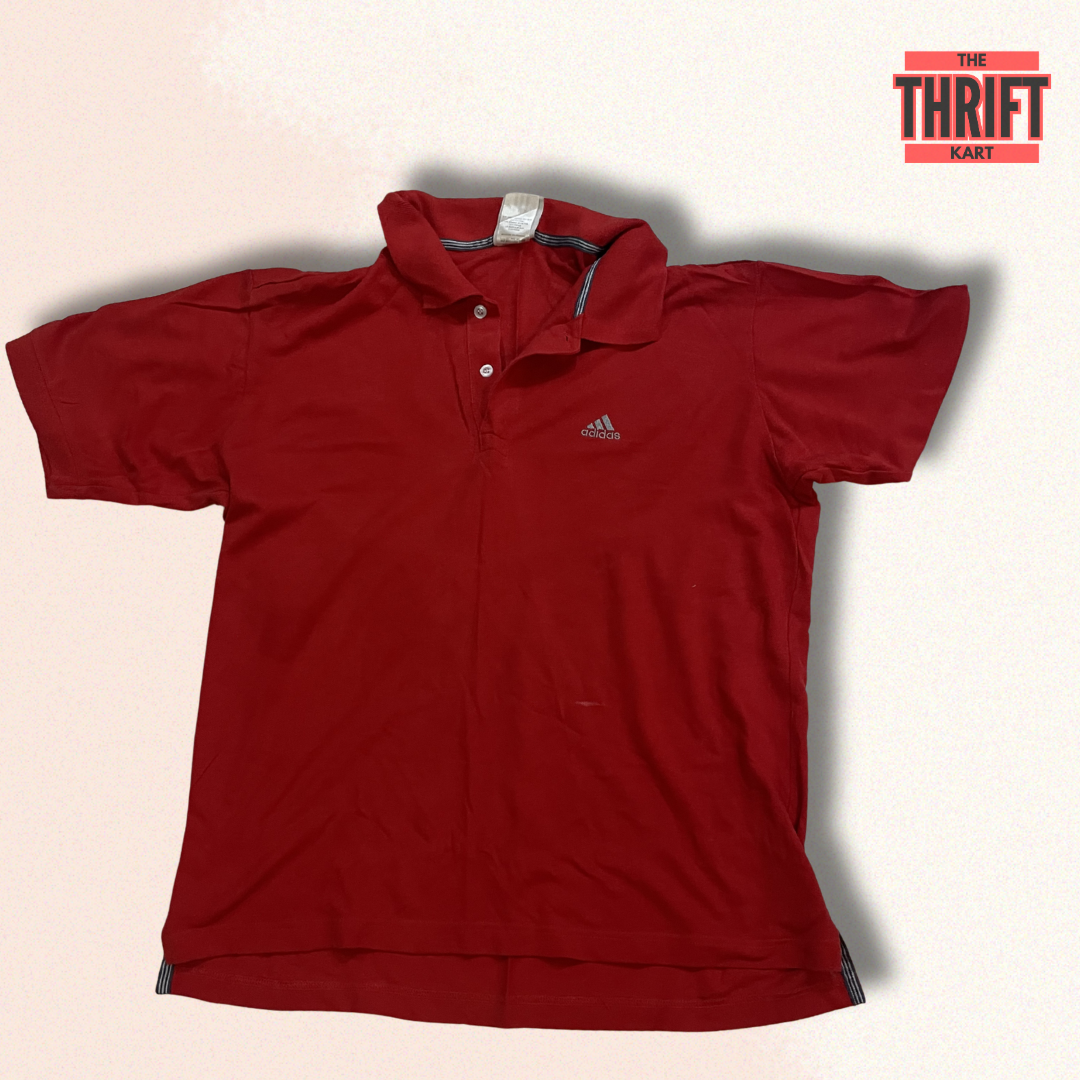 Adidas Solid Polo | made in US