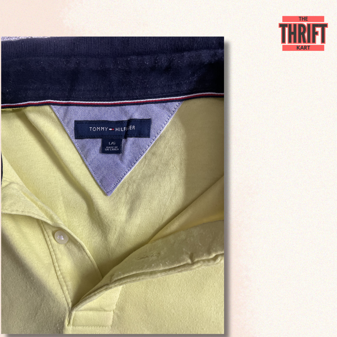 Tommy Hilfiger Classic Lime Tee | Made in Sri Lanka