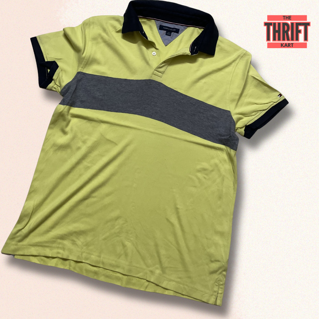 Tommy Hilfiger Classic Lime Tee | Made in Sri Lanka