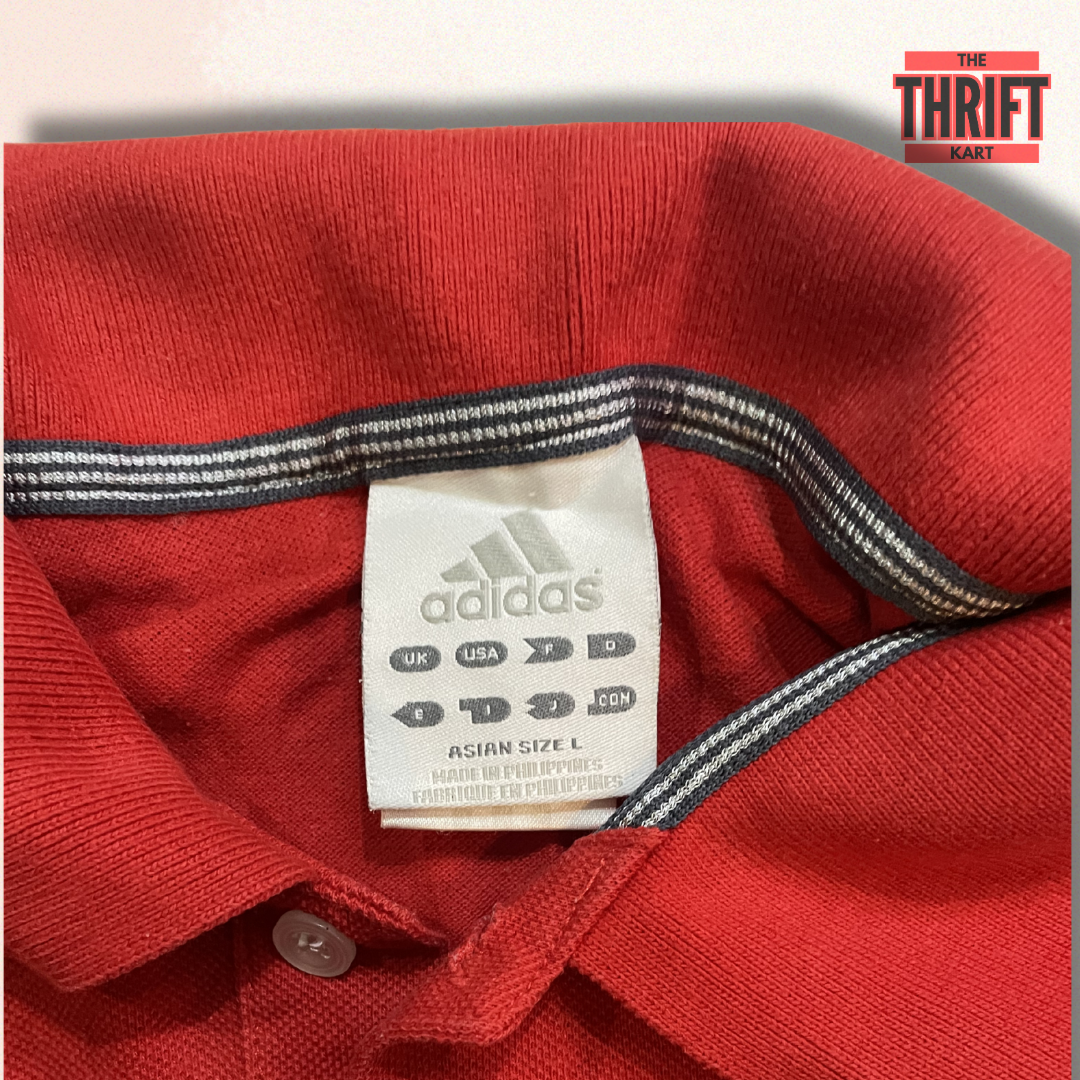 Adidas Solid Polo | made in US