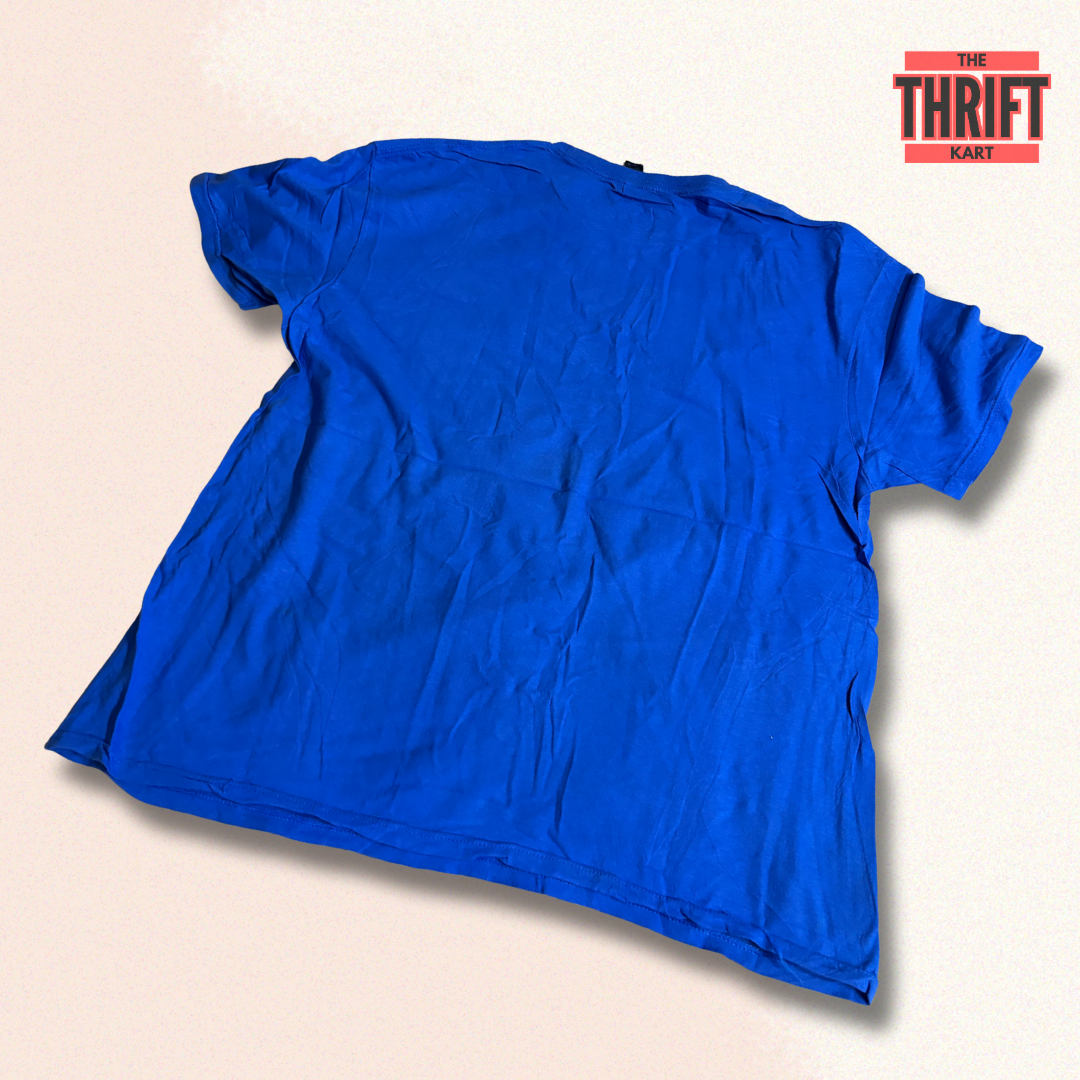 Glidan Blue Oversized Tee | Made in Canada