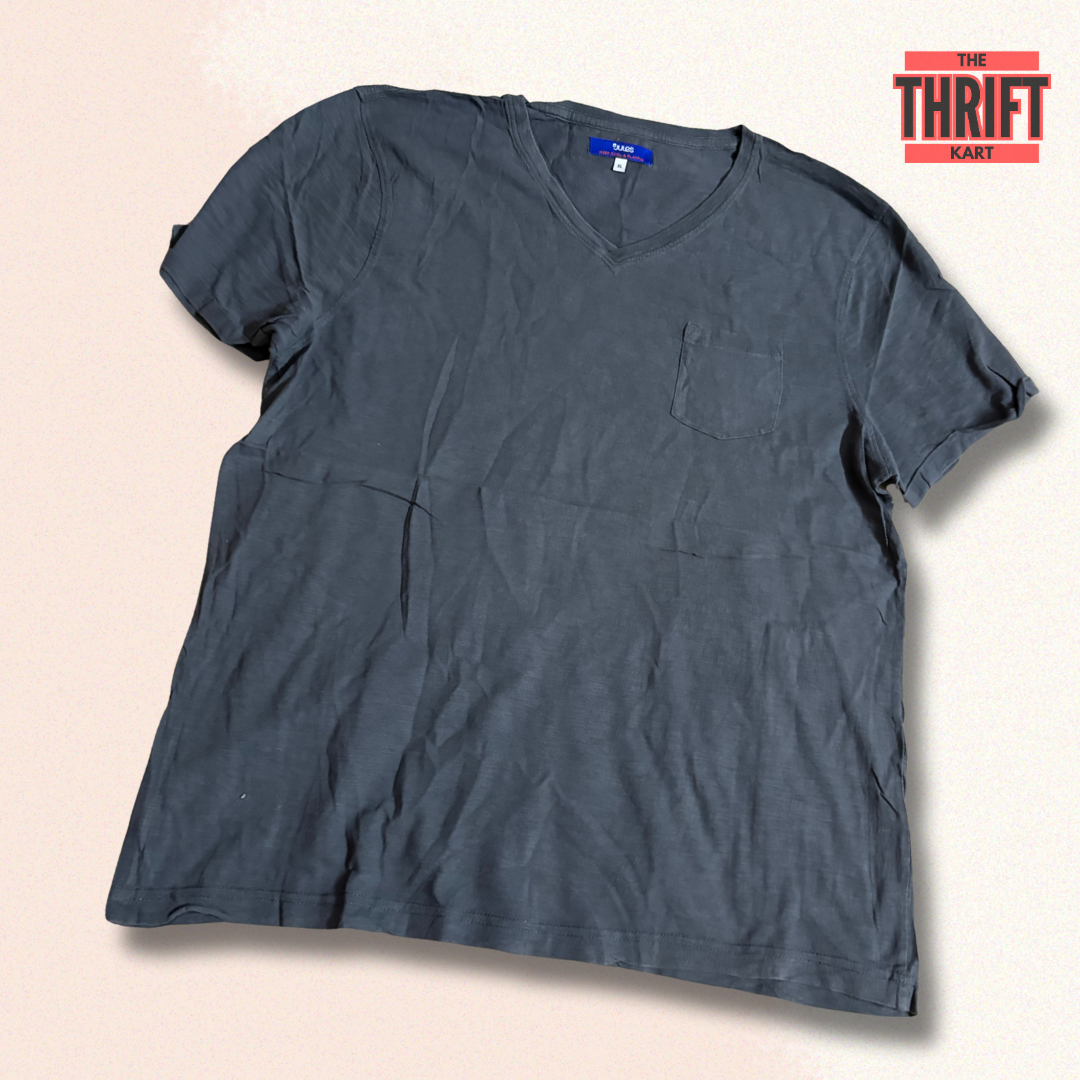 Jules Grey Oversized Tee | Made in France