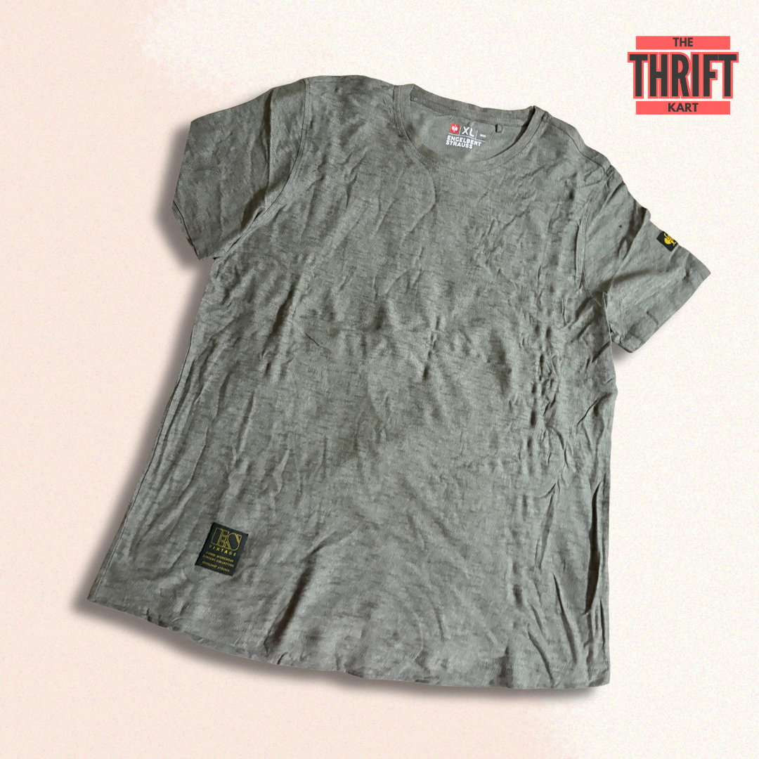 Engelbert Strauss Grey Oversized Tee | Made in Germany