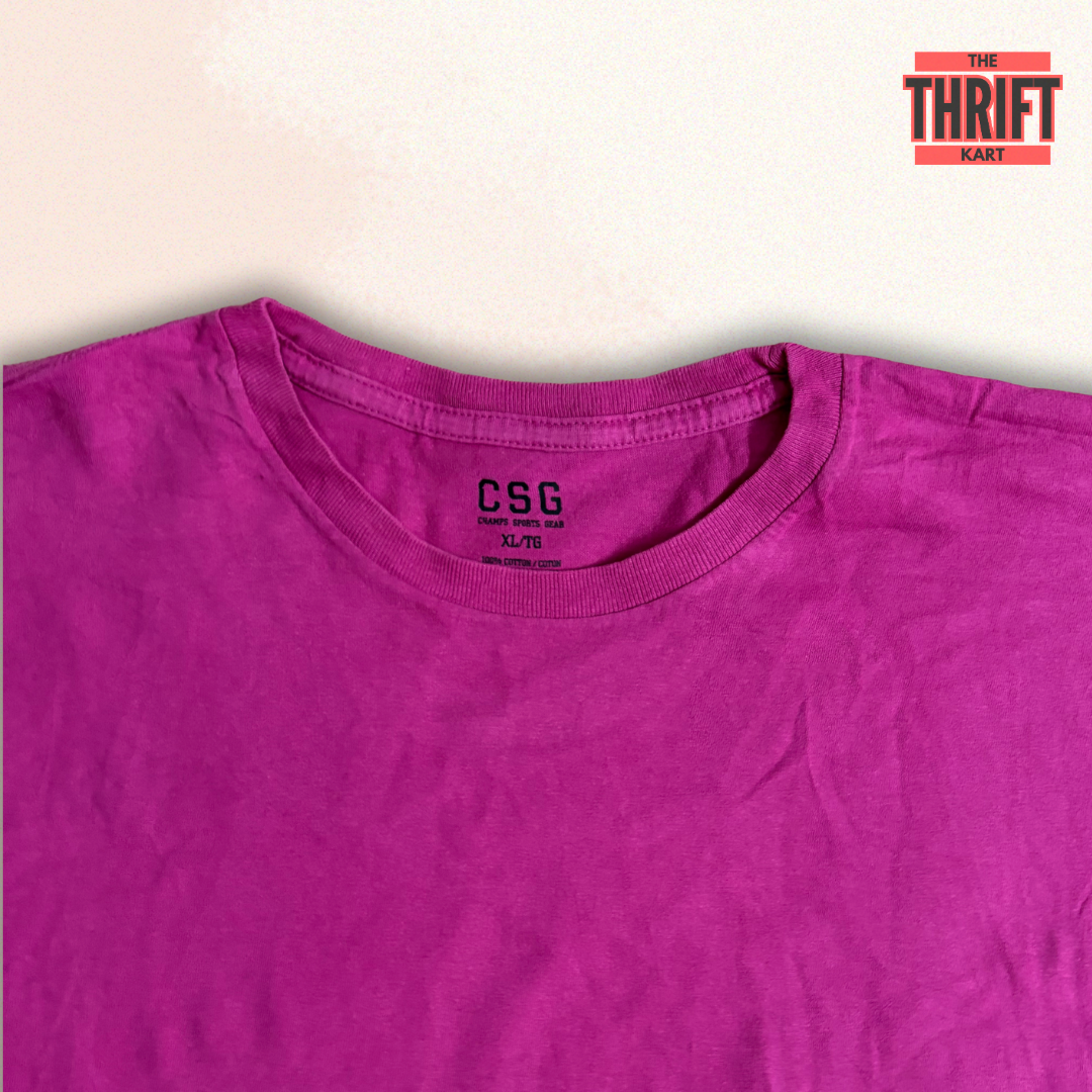 CSG Pink Oversized Tee | Made in Australia