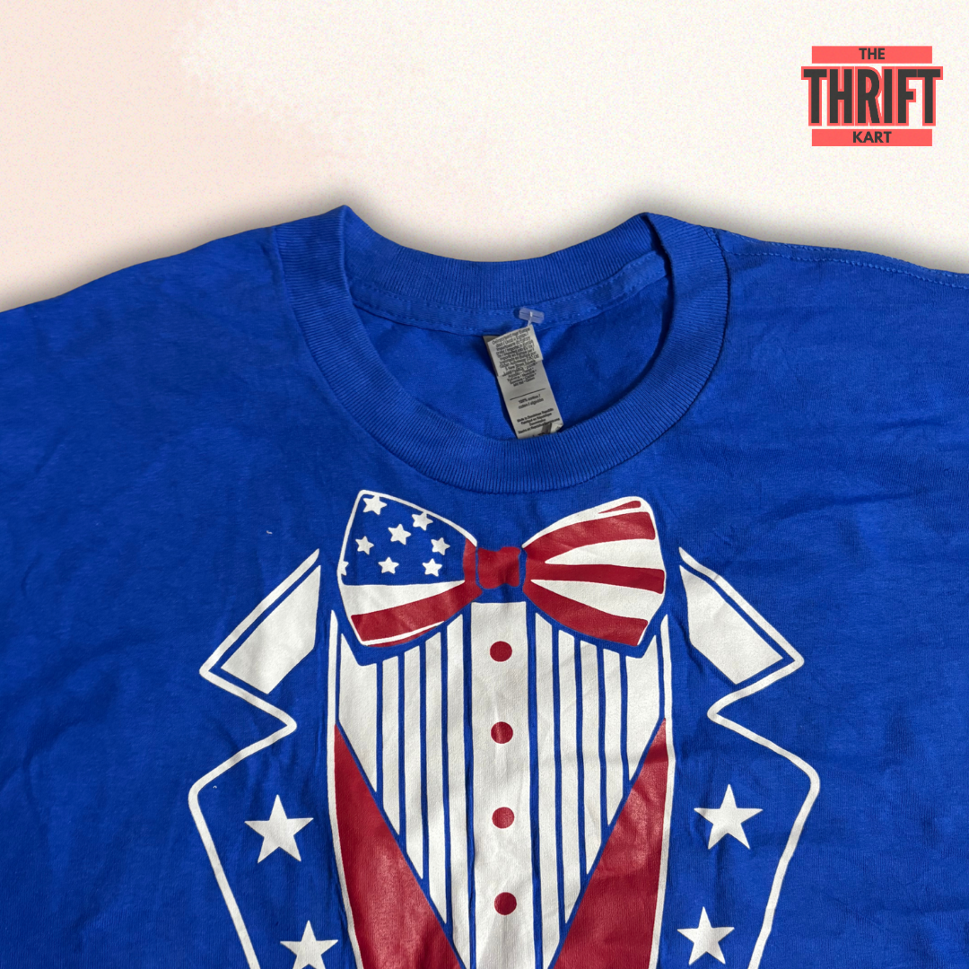 Glidan Blue T-Shirt — Made in Canada | Size XL