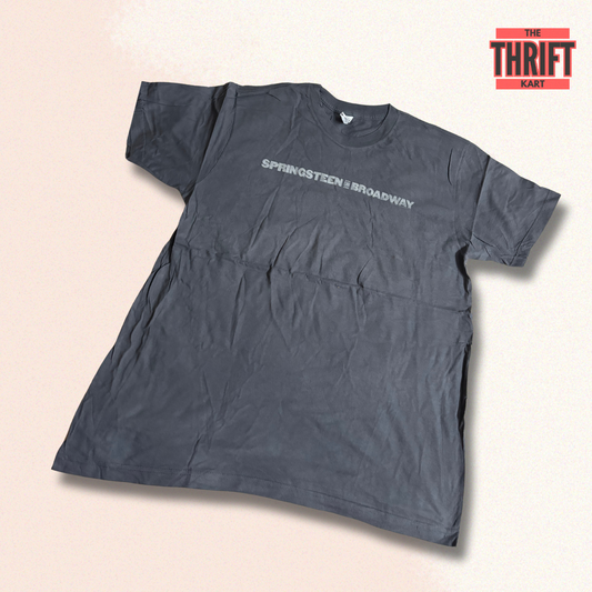 30 Singles Combed Cotton Grey Oversized Tee | Made in China