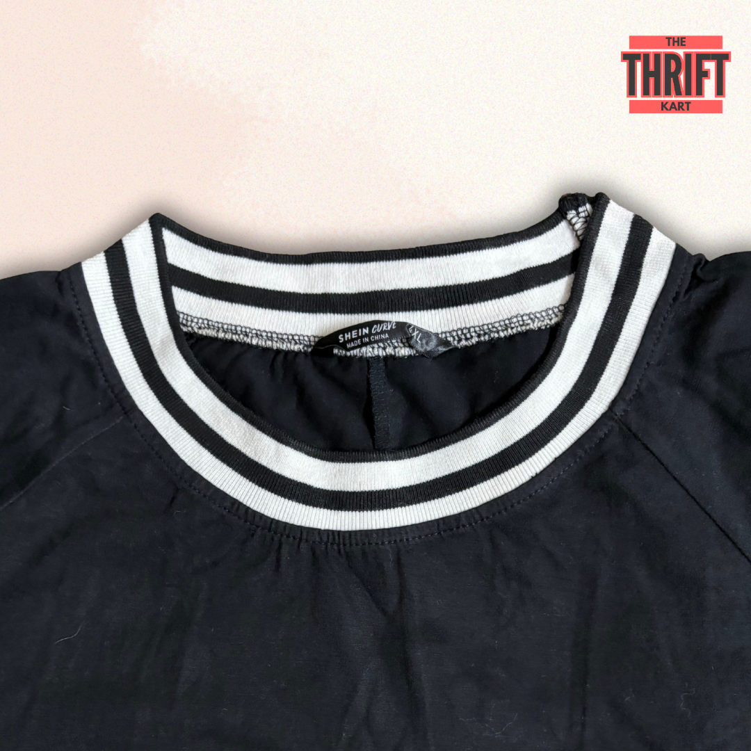 Shein Curve Black Oversized | Made in Singapore