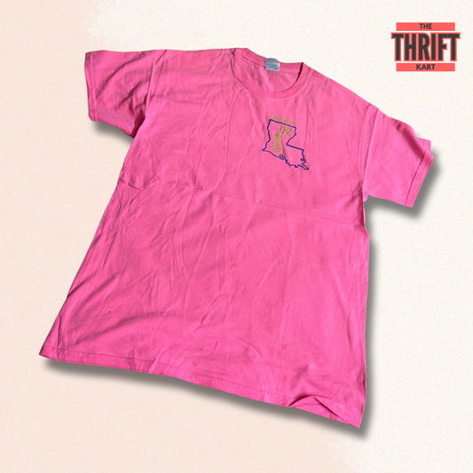 Glidan Pink Tee Oversized | Made in Canada
