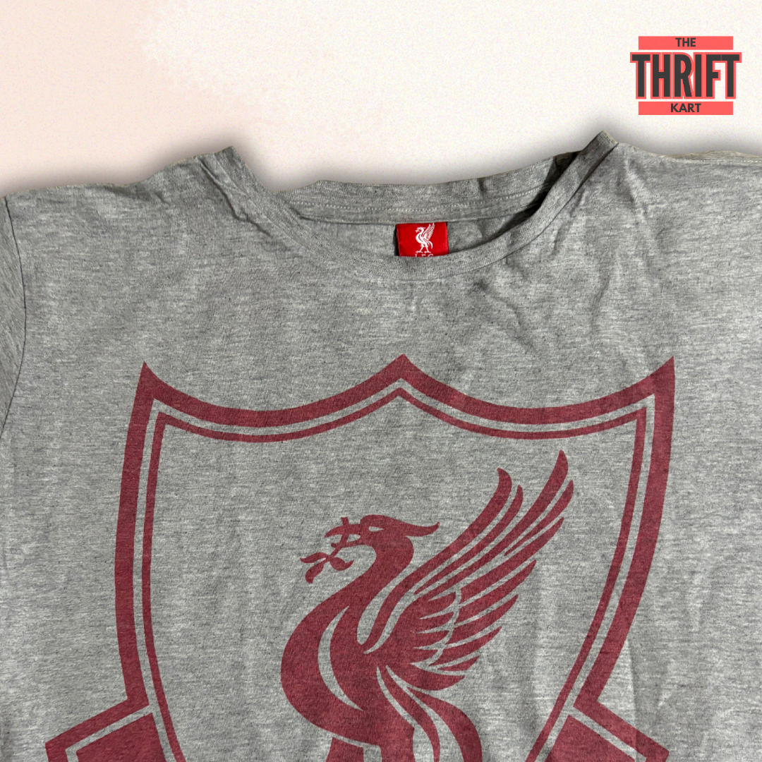 L.I.C Grey Tee Oversized | Made in USA