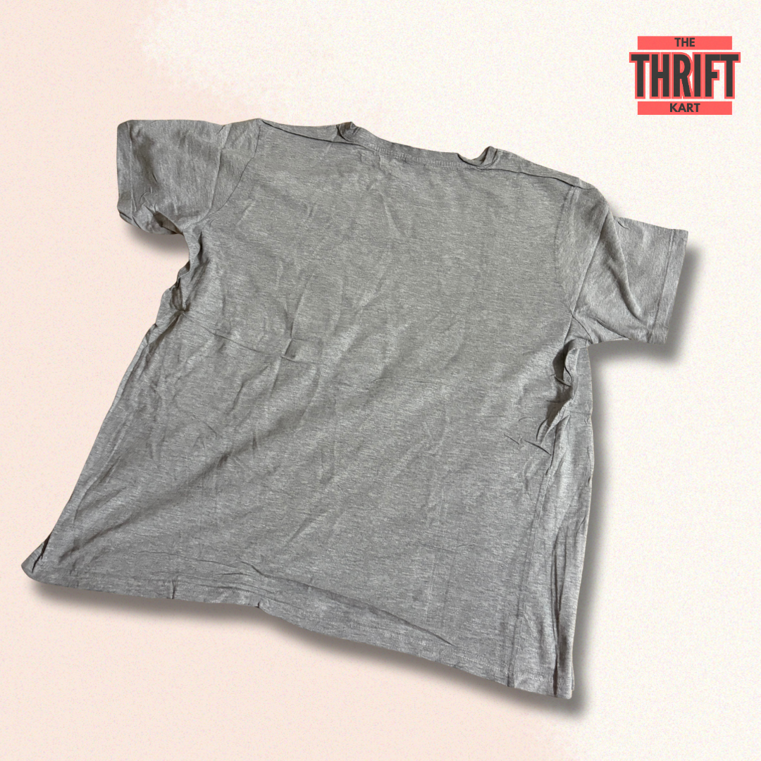 L.I.C Grey Tee Oversized | Made in USA