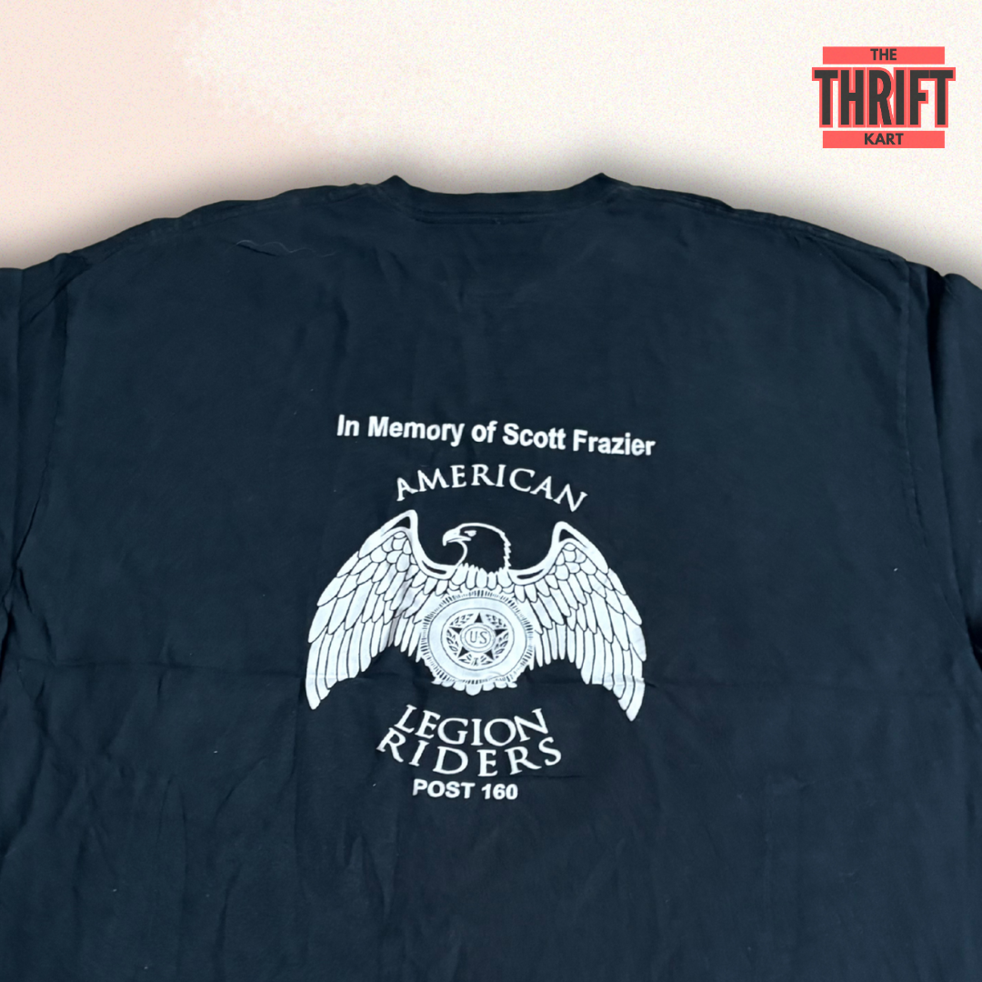 Glidan Black Oversized Tee | Made in Canada