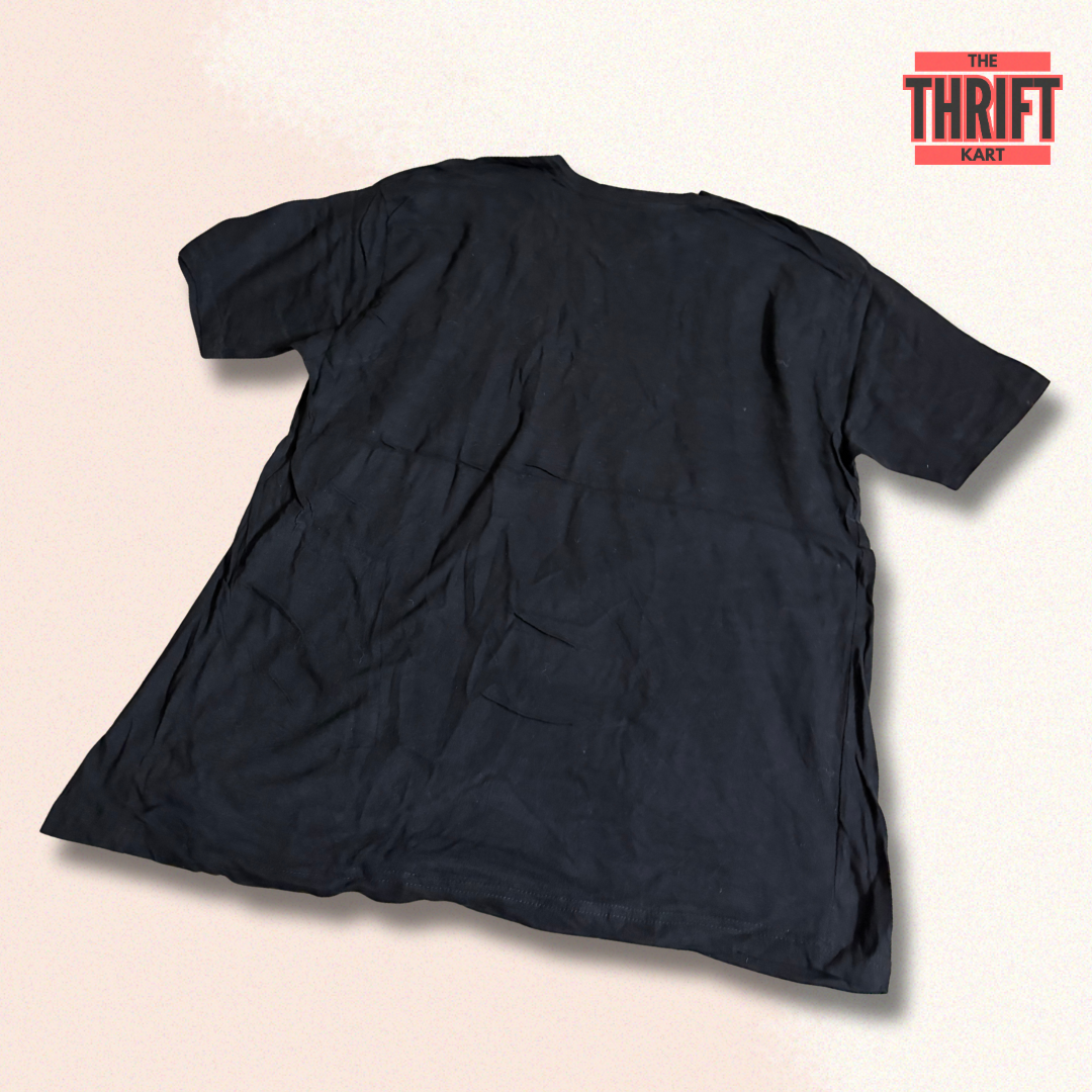 Jandec Black Oversized Tee | Made in India