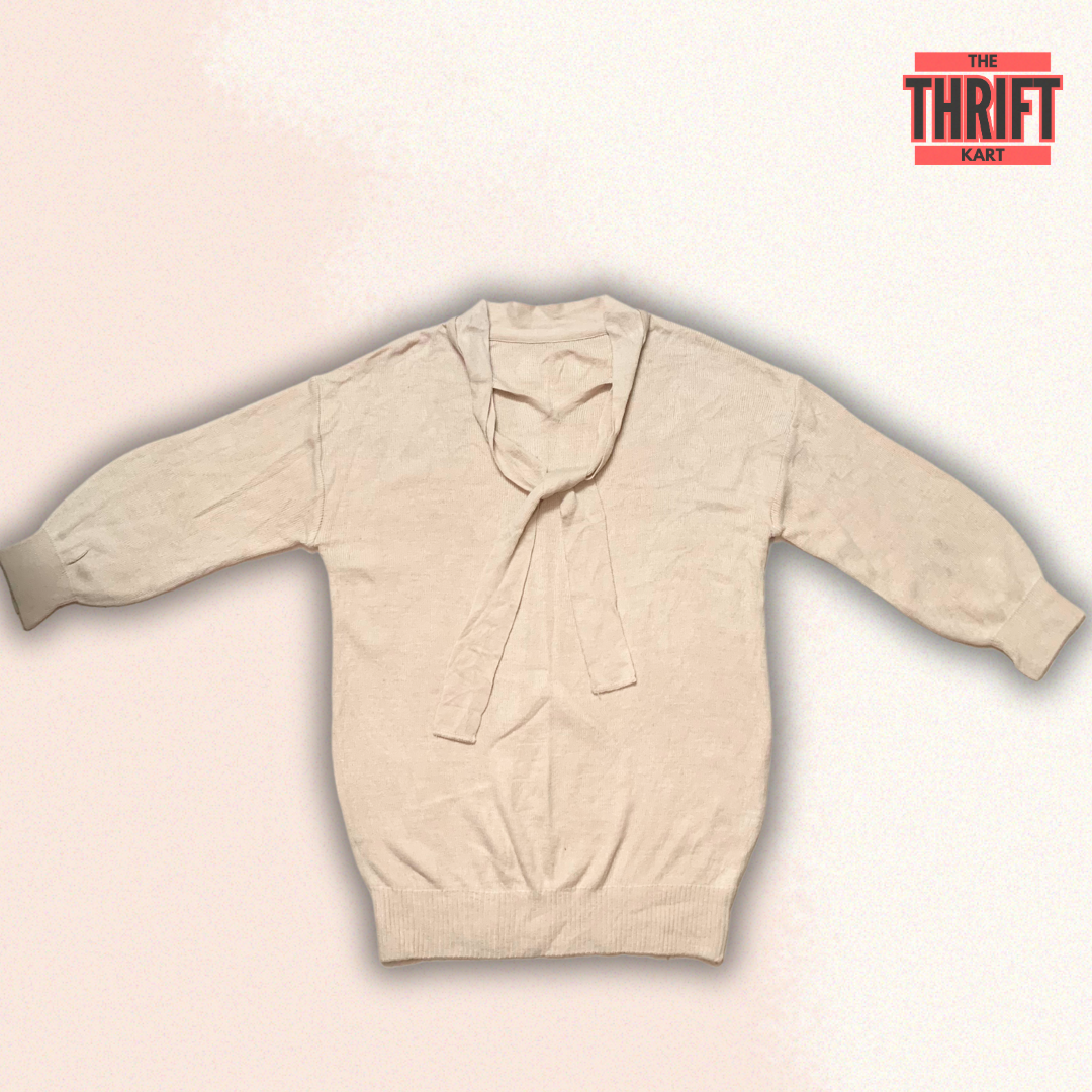 The Thrift Kart White Sweatshirt