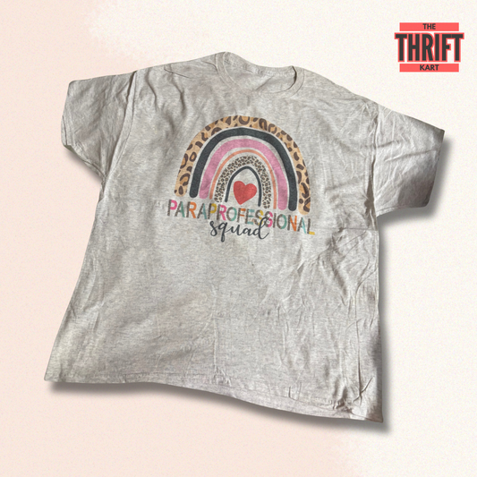 Thrift Kart Rainbow Oversized Tee | Made in China