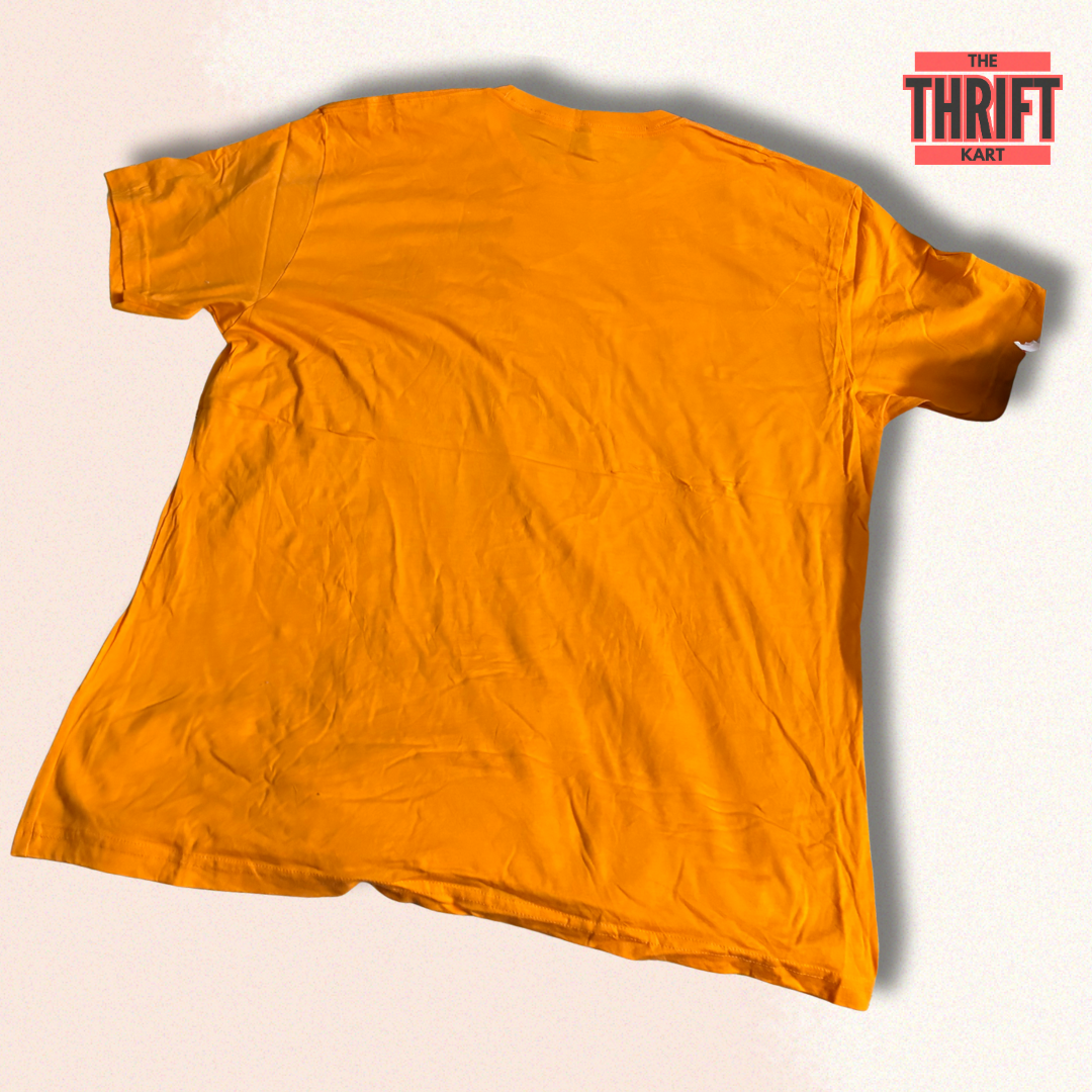 Next Level Apparels Orange Oversized Tee | Made in USA