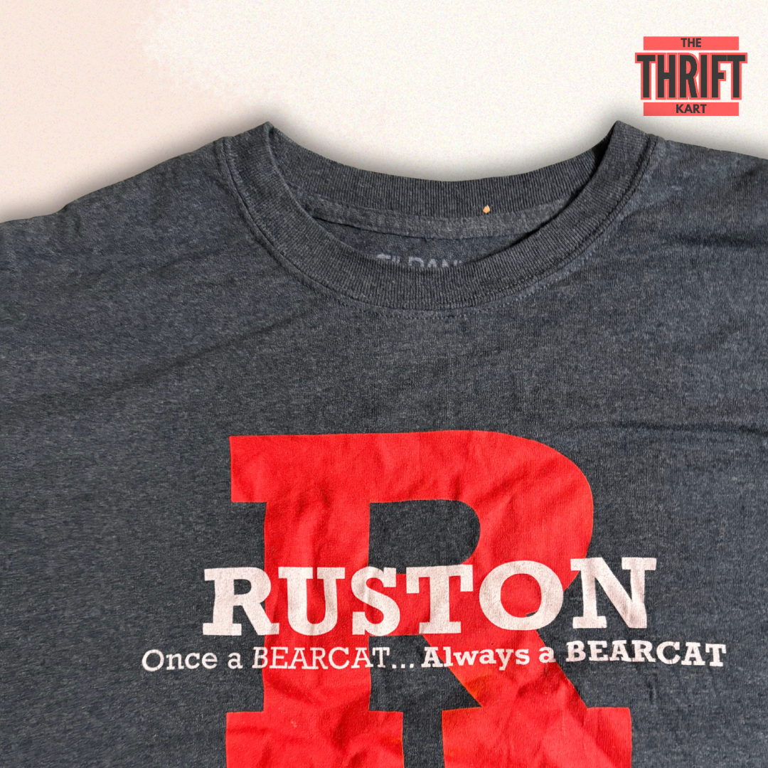 Gildan Grey Ruston Oversized Tee | Made in Canada