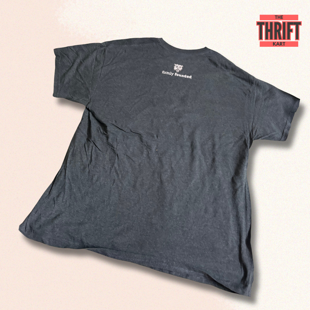 Gildan Grey Ruston Oversized Tee | Made in Canada