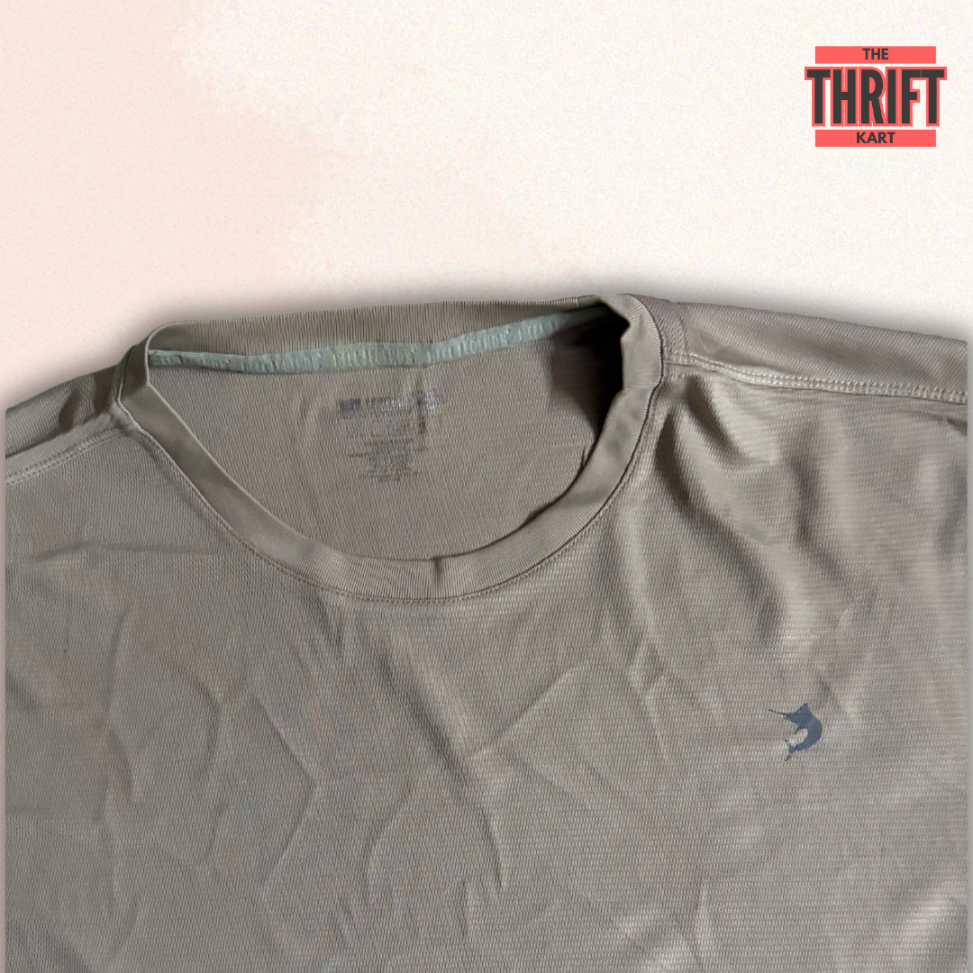 Reel Legends Beige Oversized Tee | Made in USA