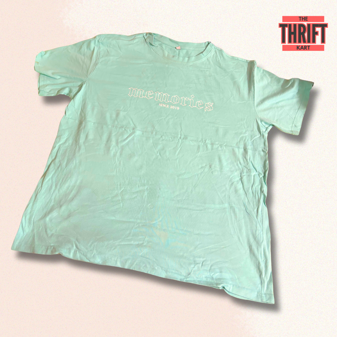 The Thrift Kart Memories Oversized Tee | Made in China