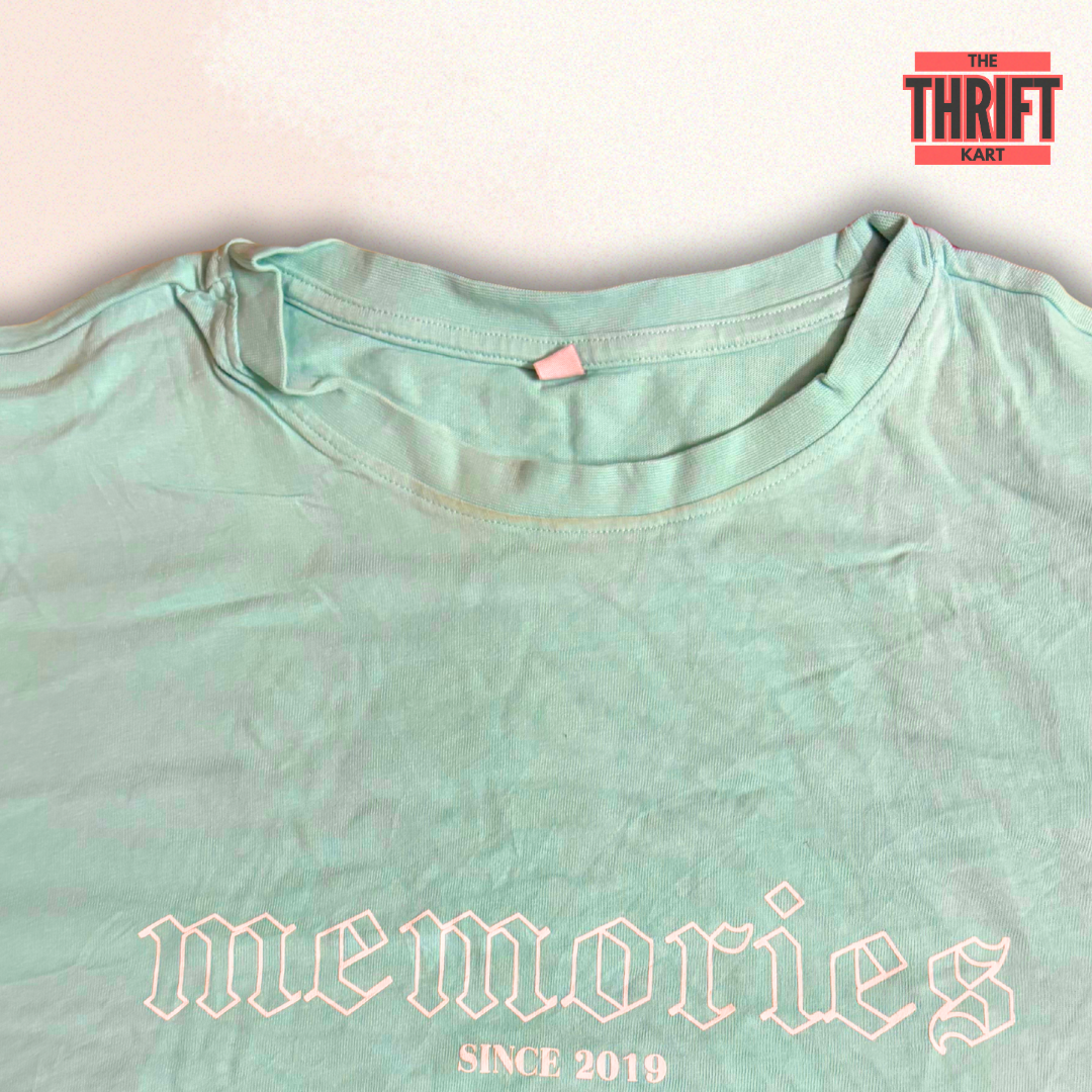 The Thrift Kart Memories Oversized Tee | Made in China