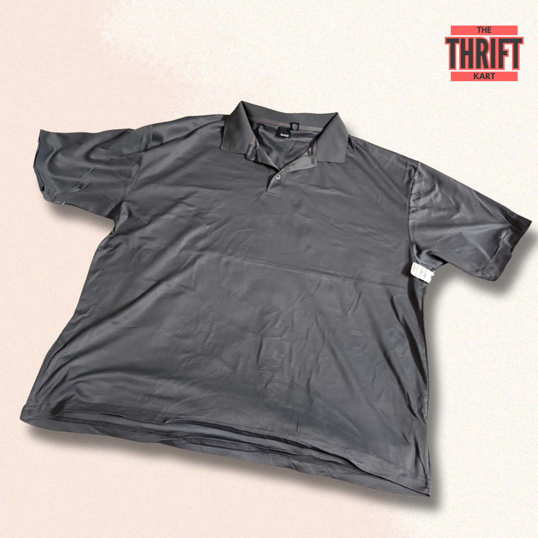 Reebok Grey Oversized Tee | Made in USA