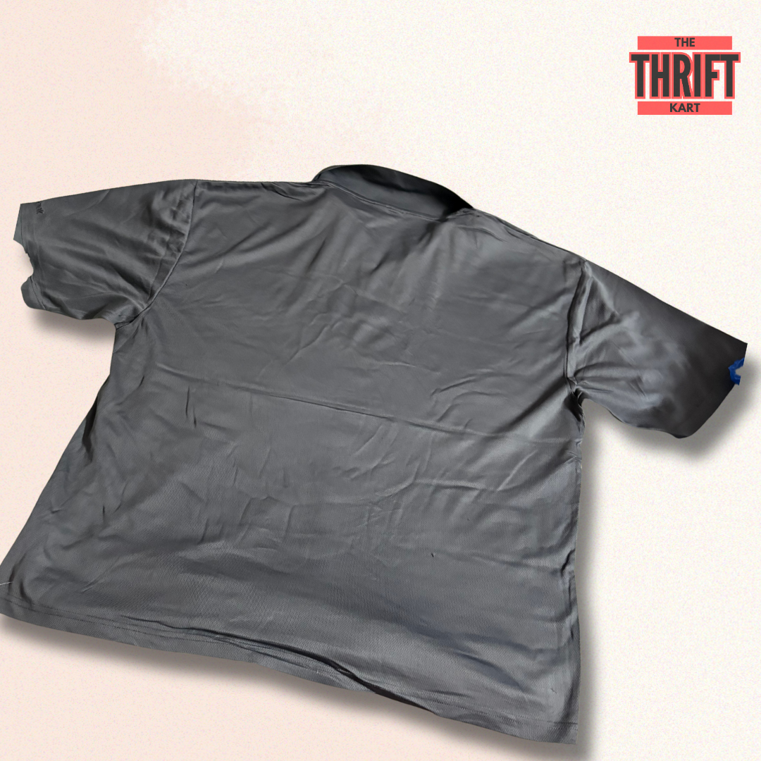 Reebok Grey Oversized Tee | Made in USA