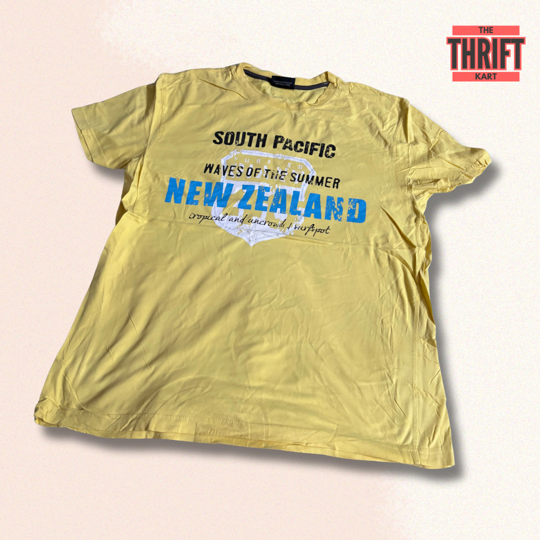 VanVaan Yellow Oversized Tee | Made in China