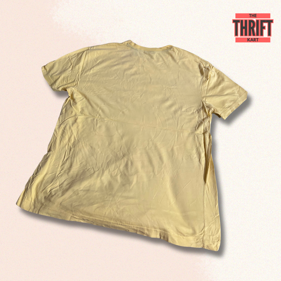 VanVaan Yellow Oversized Tee | Made in China