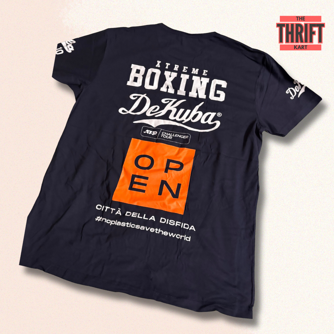 Extreme Boxing Black Oversized Tee | Made in USA